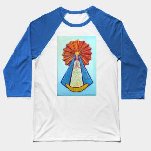 Virgin of Lujan Baseball T-Shirt